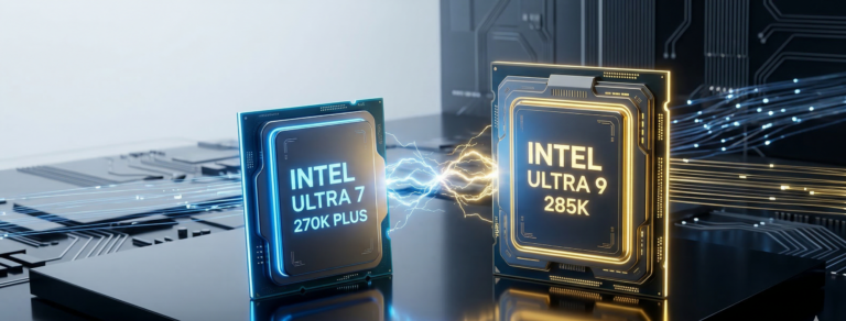 intel ultra 7 270k plus. intel ultra 9 285k